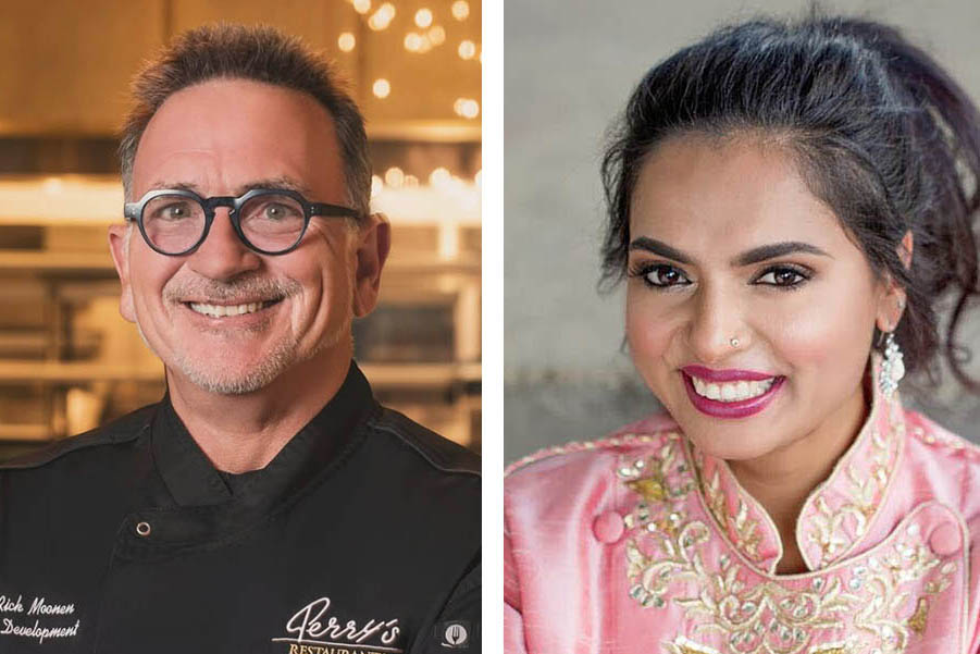 Celebrity Chef Demonstrations featuring Rick Moonen & Maneet Chauhan